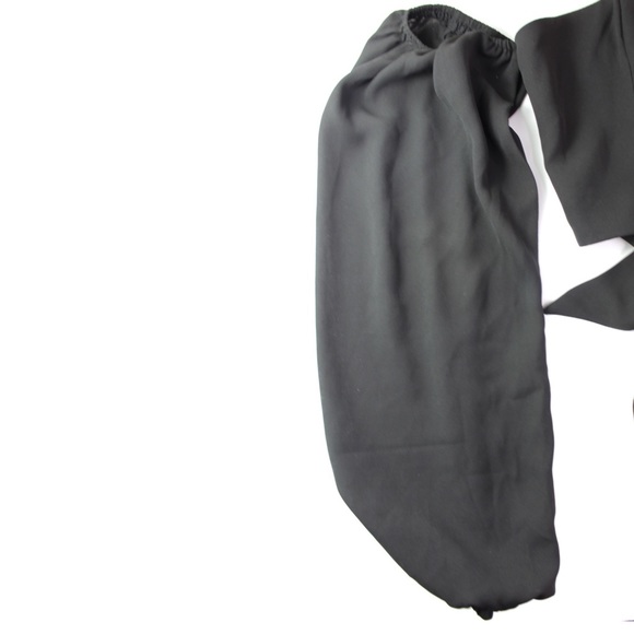 Superdown Maya Cropped Long Sleeve Top XS Preowned - Picture 4 of 11